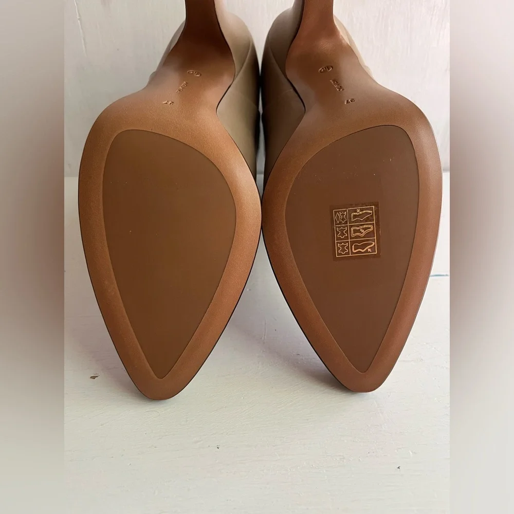 THE ROW Prudens Bootie- Neutral- 37